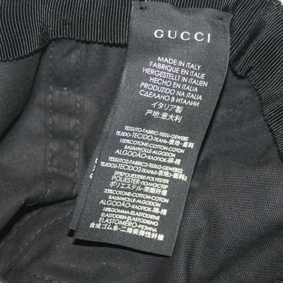 Gucci logo Gabardine Headband Baseball Cap Hat main image 7